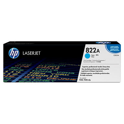 LaserJet 9500 Cyan Toner Cartridge (25,000 pages*)