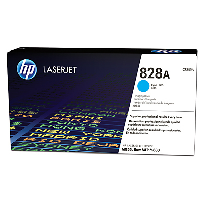 LaserJet Enterprise M855 No.826A Cyan Image Drum (30,000 pages*)