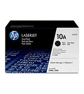 LaserJet 2300 10A Toner Cartridge Twin Pack (2x 6,000 pages*)