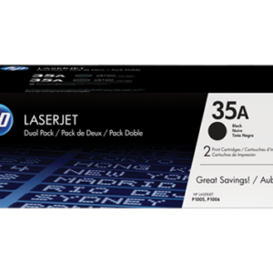 Laserjet P1006 No.35A Black Toner Cartridge Twin Pack