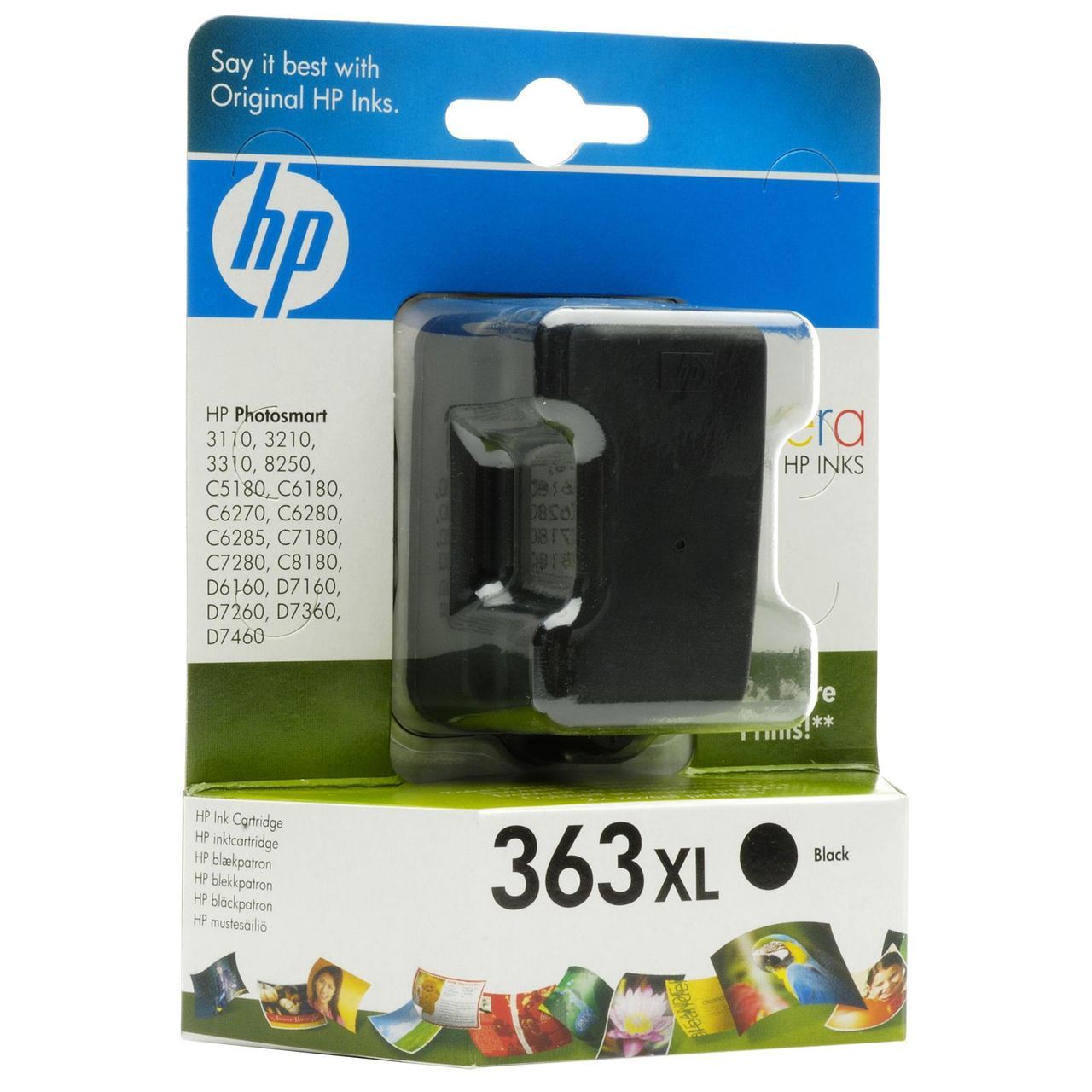 Photosmart D7260 No.363XL Black Ink Cartridge (17ml)