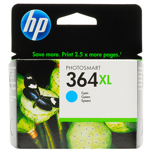 Photosmart D5460 364XL Cyan Ink Cartridge