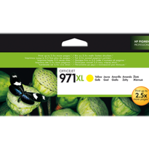 Officejet Pro X451dw 971XL Yellow Ink Cartridge (6,600 pages*)