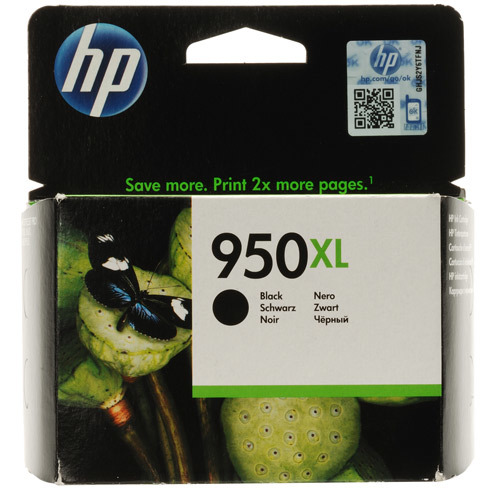 OfficeJet Pro 8100 950XL Black Ink Cartridge (2,300 pages*)