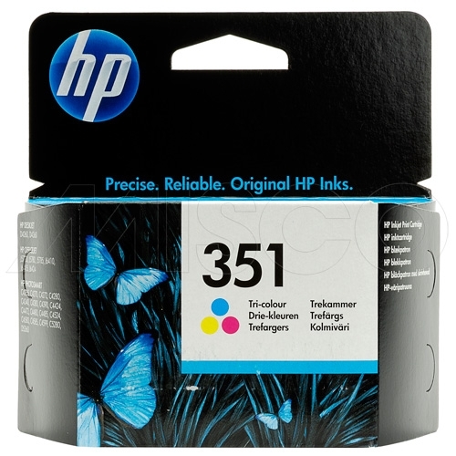 DeskJet D4360 No.351 Tri-Colour Ink Cartridge (4.5ml)
