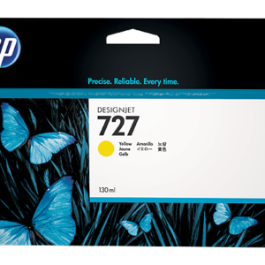 HP DesignJet T920 T1500 T2500 No.727 Yellow Ink Cartridge (130ml)