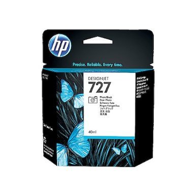 DesignJet T920 T1500 T2500 No.727 Photo Black Ink Cartridge (40ml)