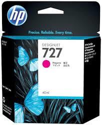 DesignJet T920 T1500 T2500 No.727 Magenta Ink Cartridge (40ml)