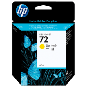 DesignJet T620 No.72 Yellow Ink Cartridge (69ml)