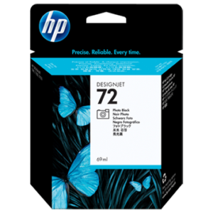 DesignJet T620 No.72 Photo Black Ink Cartridge (69ml)
