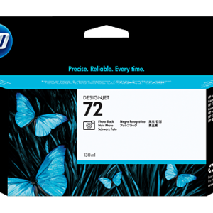 DesignJet T620 No.72 Large Photo Black Ink Cartridge (130ml)
