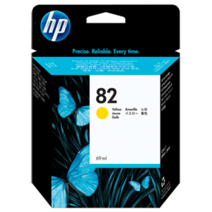 DesignJet 510 No.82 Large Yellow Ink Cartridge (69ml)