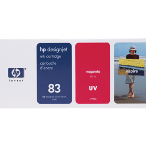 DesignJet 5000 No.83 UV Magenta Ink Cartridge (680ml)