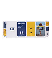 DesignJet 5000 No.83 UV Yellow Ink Cartridge (680ml)
