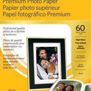 Ultra Premium Photo Paper (High Gloss Finish) 10x15cm / 4x6", 60 Sheets, 280gsm