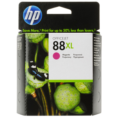 OfficeJet Pro K5400 No.88 Large Magenta Ink Cartridge with Vivera Ink (17ml - 1,200 pages*)