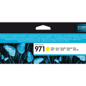 Officejet Pro X476dw 971 Yellow Ink Cartridge (2,500 pages*)