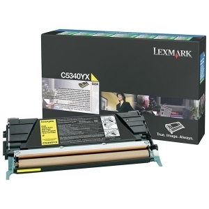 C534 Extra High Yield Yellow Return Program Toner (7,000 pages*)