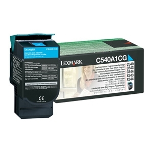 C543dn Cyan Return Program Toner Cartridge (1,000 pages*)