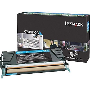 C746 High Yield Cyan Return Program Toner Cartridge (10,000 pages*)