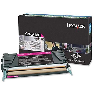 C746 Standard Yield Magenta Return Program Toner Cartridge (7,000 pages*)