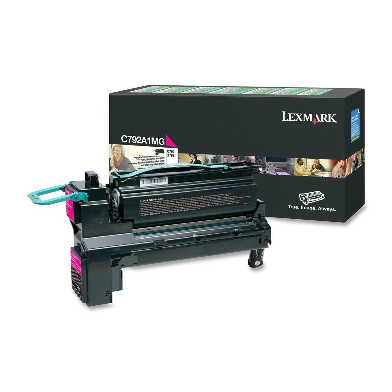 C792e Magenta Return Program Print Cartridge (6,000 pages*)