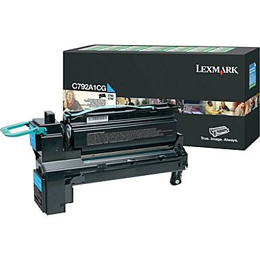 C792e Cyan Return Program Print Cartridge (6,000 pages*)