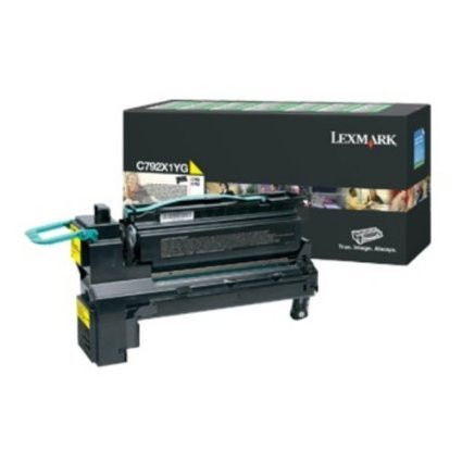 C792e Extra High Yield Yellow Return Program Print Cartridge (20,000 pages*)