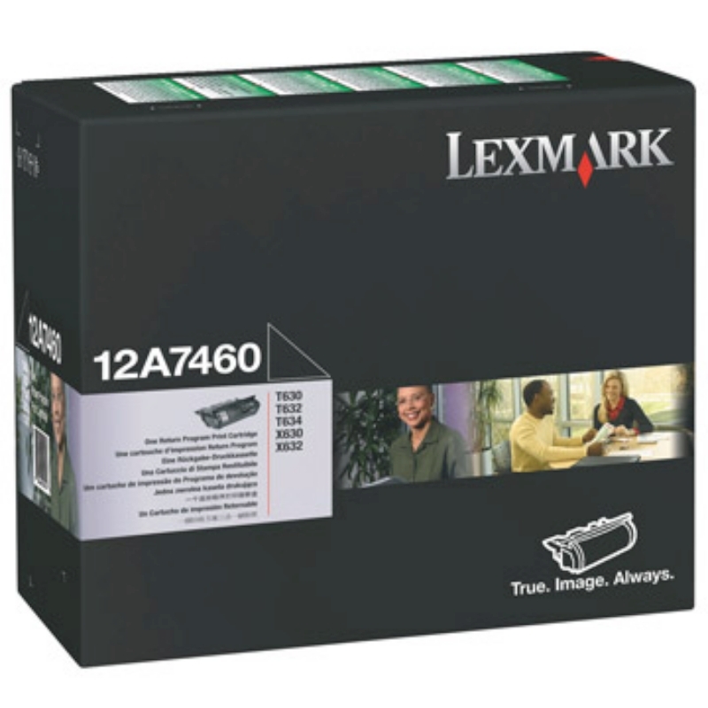 T632 T634 Return Program Print Cartridge (5,000 pages*)