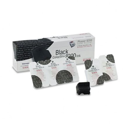 Phaser 8200 5 Black ColorStix (7, 000 Pages*)