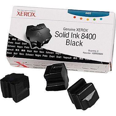 Phaser 8400 3 Black Ink Sticks (3,400 Pages*)
