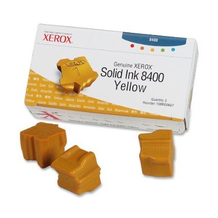 Phaser 8400 3 Yellow Ink Sticks (3,400 Pages*)