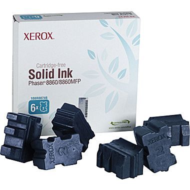 Phaser 8860 Solid Ink Cyan (6 sticks - 14,000 pages*)