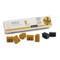 Phaser 850 5 Yellow ColorStix + 2 Black Sticks