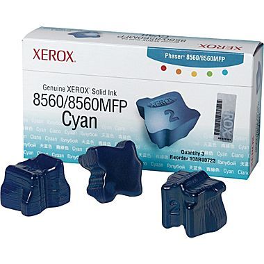 Phaser 8560 Solid Ink Cyan (3 sticks - 3,000 pages*)