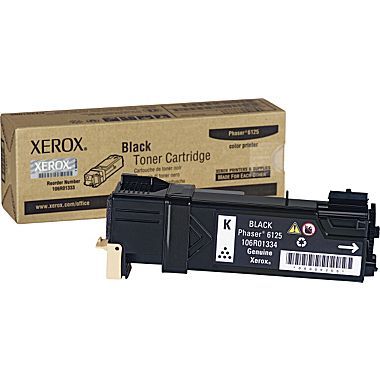 Phaser 6125 Black Toner Cartridge (2,000 pages*)