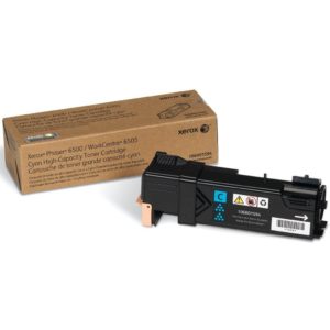 Phaser 6500N Standard Capacity Cyan Toner Cartridge (1,000 pages*)