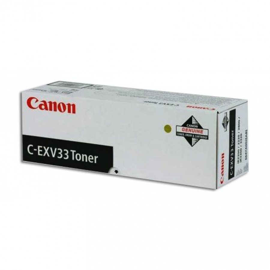 Canon CEXV33 Genuine Black Toner Cartridge for use in Canon IR 2520 2525 2530