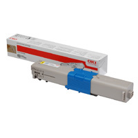 Oki C301dn Yellow Toner Cartridge (1,500 pages*)
