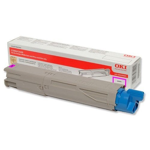Oki C3300N Standard Capacity Magenta Toner Cartridge (1,500 pages*)
