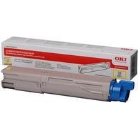 OKI C3300N Standard Capacity Yellow Toner Cartridge (1,500 pages*)