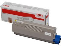 Oki 44315305 C610 Toner Cart - Yellow