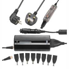 Targus 90W Mains /Car / Aeroplane Notebook Power Adapter