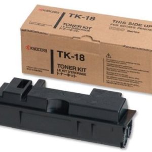 Kyocera Genuine TK-18 Black Toner - 7.2K Pages - 1T02FM0EU0