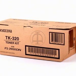 Kyocera Genuine TK-320 Black Toner - 15K Pages - 1T02F90EU0