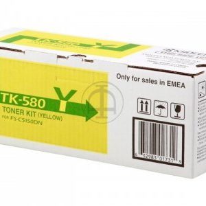 Kyocera toner cartridge yellow (1T02KTANL0, TK580Y)