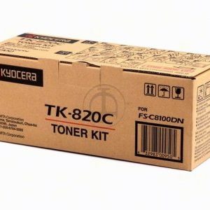Kyocera toner cartridge cyan (1T02HPCEU0, TK820C)