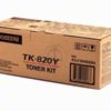 Kyocera Genuine TK-820Y Yellow Toner - 7K pages - 1T02HPAEU0