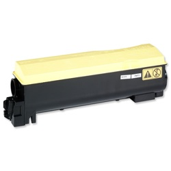 Kyocera TK-550Y Laser Toner Cartridge Page Life 6000pp Yellow