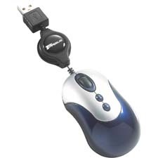 TARGUS 5-Button Ultra Portable Notebook Mouse - Blue